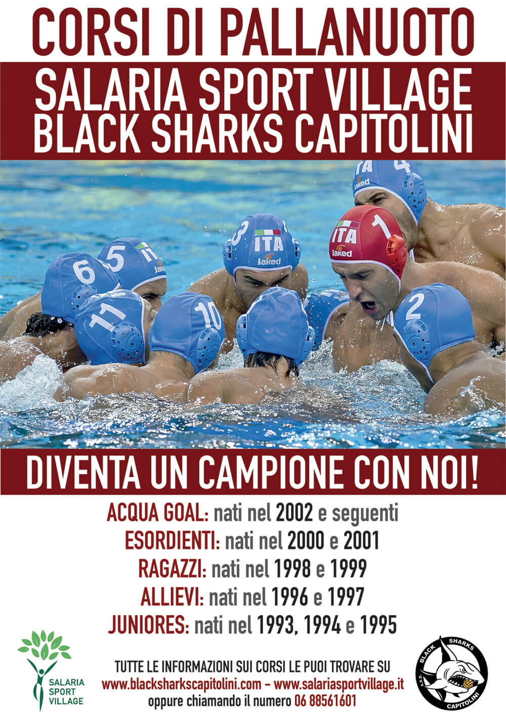 Black Sharks Capitolini – Flyer